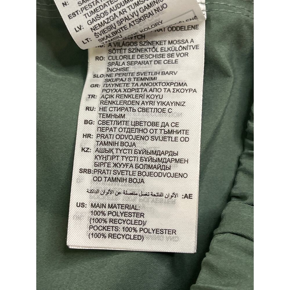 Adidas Originals Adicolor 3-Stripes cargo wide leg drawstring hem pants, size XL - Picture 11 of 16